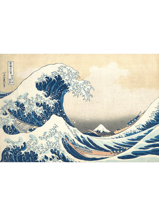 Sokken: De grote golf van Kanagawa mt 41-46