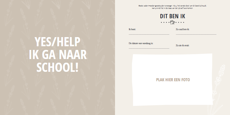 Boek: Schoolfotoboek “Van dreumes tot brugpieper"