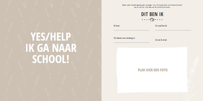 Boek: Schoolfotoboek “Van dreumes tot brugpieper"