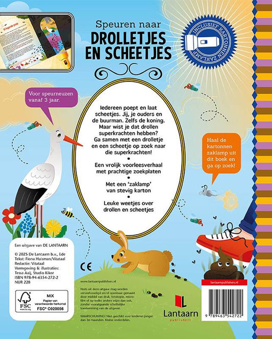 Kinderboek: Speuren naar drolletjes en scheetjes