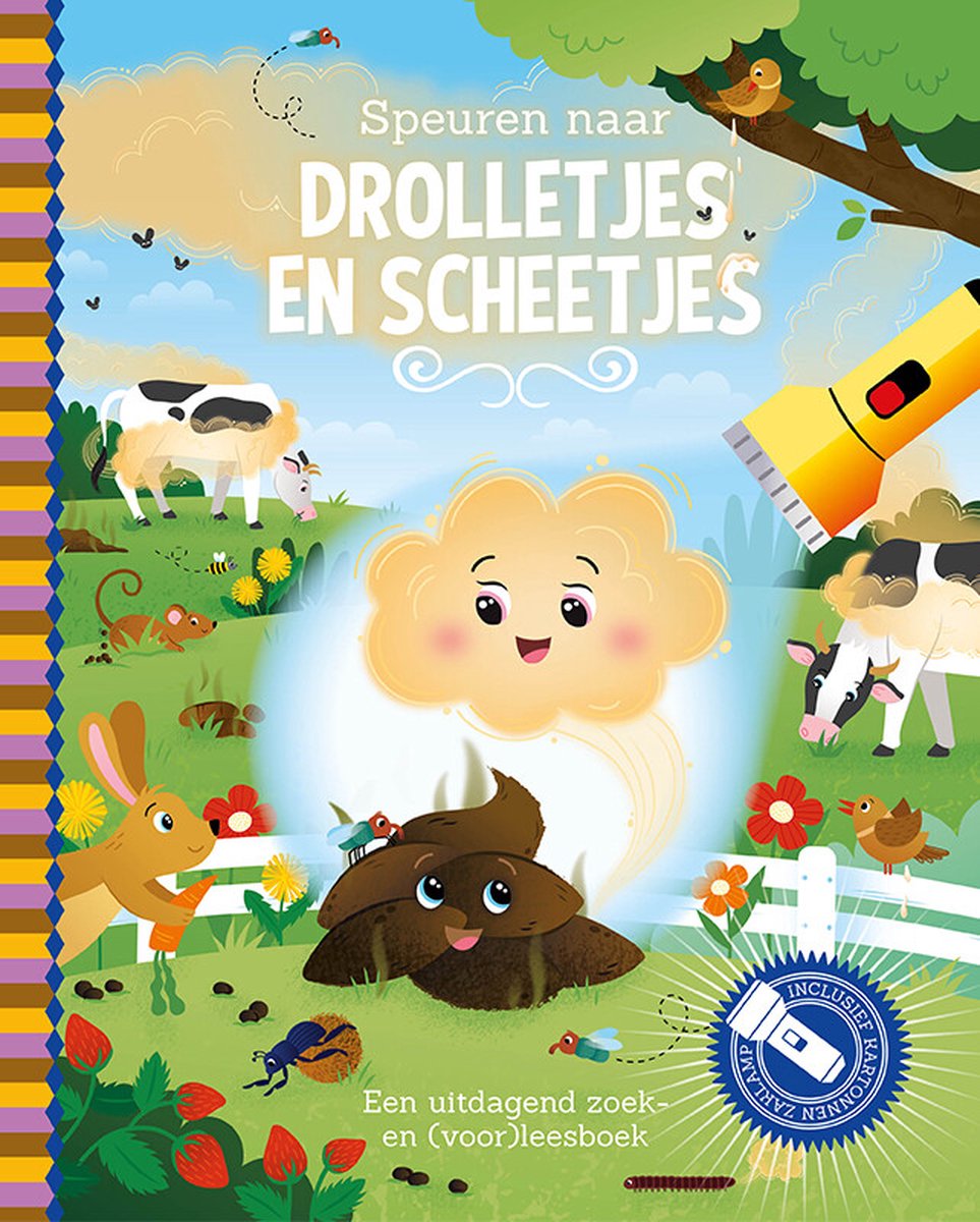 Kinderboek: Speuren naar drolletjes en scheetjes