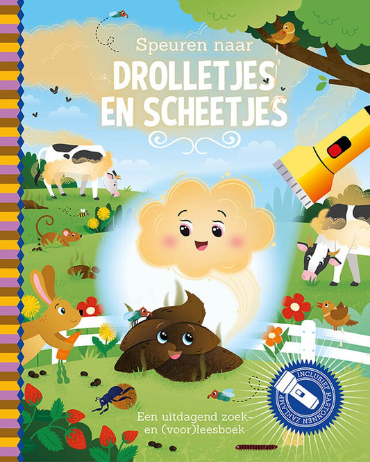 Kinderboek: Speuren naar drolletjes en scheetjes