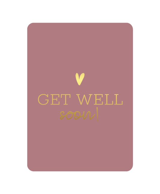 Kaart – Get well soon