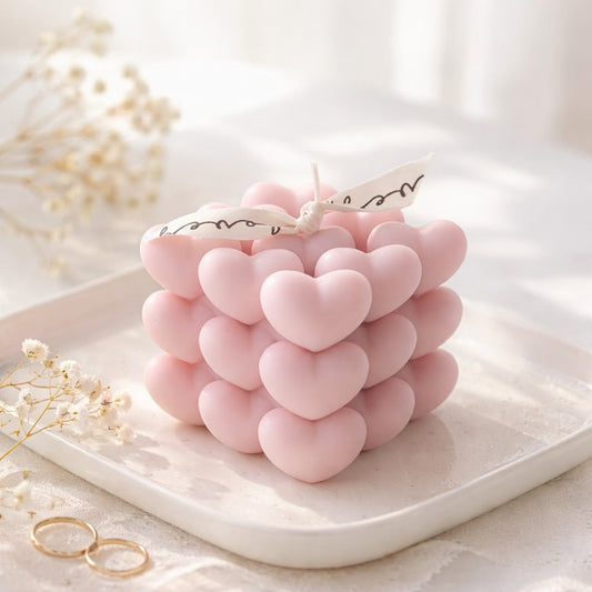 💗 Geurkaars hartjes