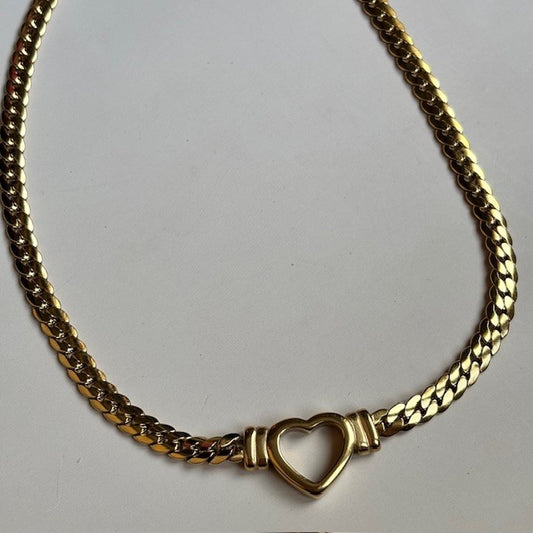 Ketting open hart