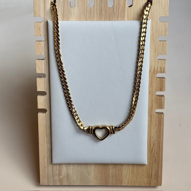 Ketting open hart