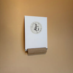 Houten kaart houder