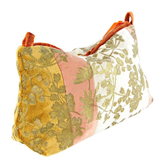 Velvet pouch Abrikoos