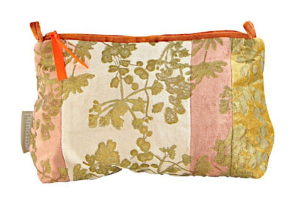 Velvet pouch Abrikoos