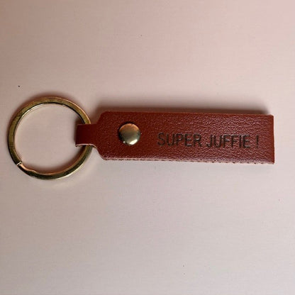 Sleutelhanger – Super Juffie! (3 Kleuren)