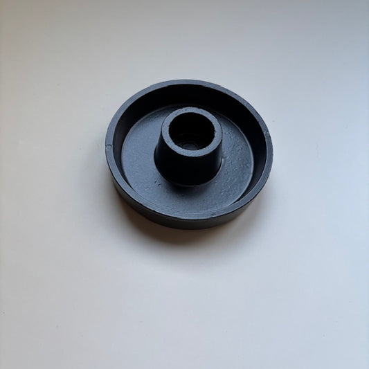 Aluminium ronde kaarsenstandaard (voor dinerkaars)