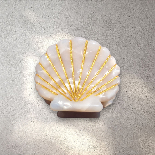 Haarklemmentje schelp