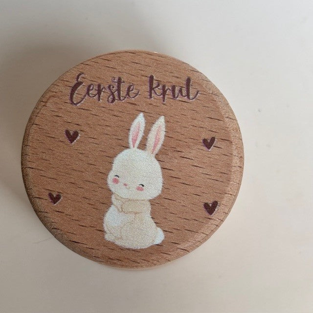 Houten doosje – “Eerste Krul”