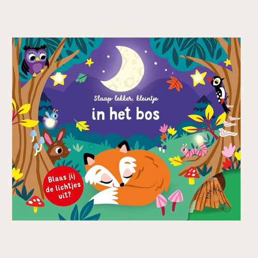 Boek: Slaap lekker, kleintje - In het bos  "met lichtjes"