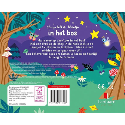 Boek: Slaap lekker, kleintje - In het bos  "met lichtjes"