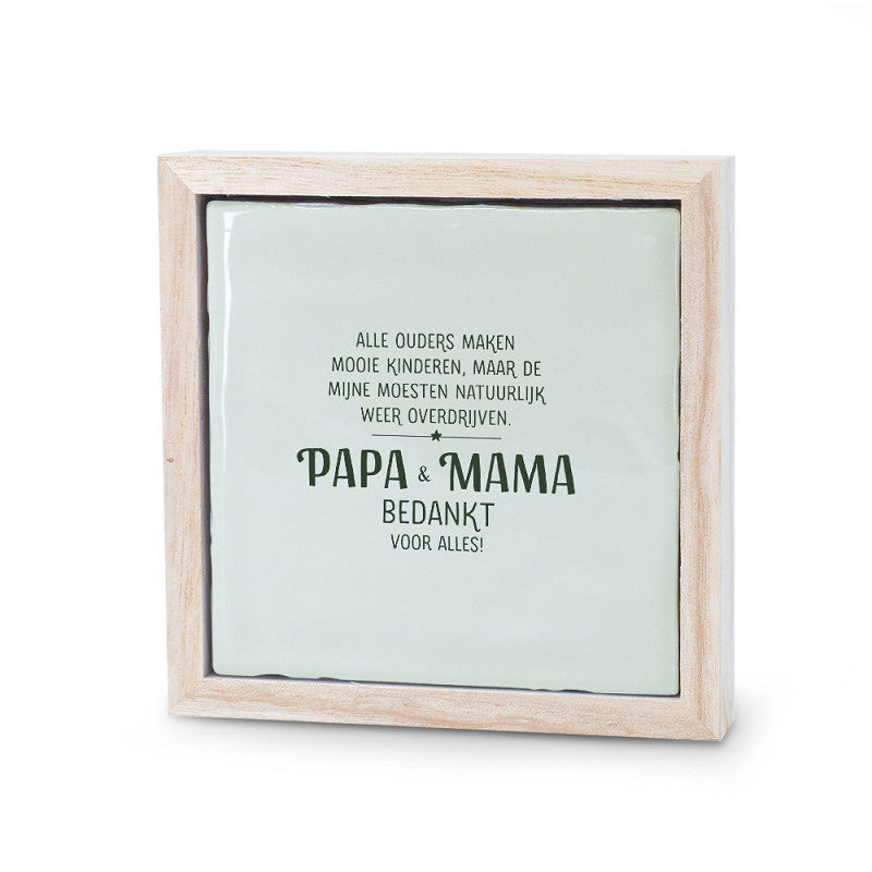 Liefs lijstje: Papa & Mama