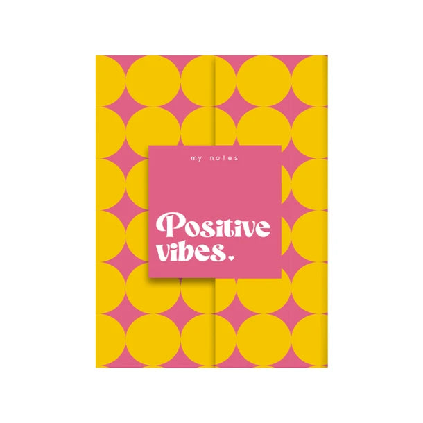 Notitieboek:  My notes, positive vibes