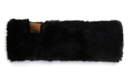 Faux fur haarband