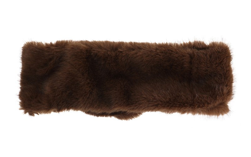 Faux fur haarband