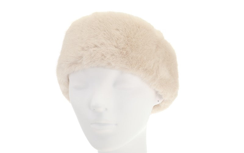 Faux fur haarband