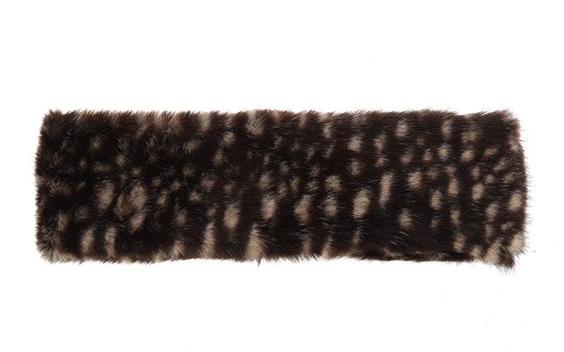 Faux fur haarband