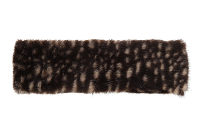 Faux fur haarband