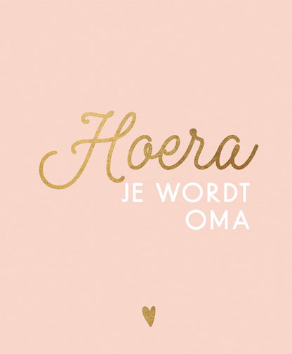 Cadeaubox Hoera, Opa & Oma