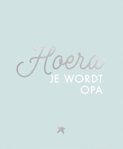 Brievenbuspakket Hoera je wordt opa