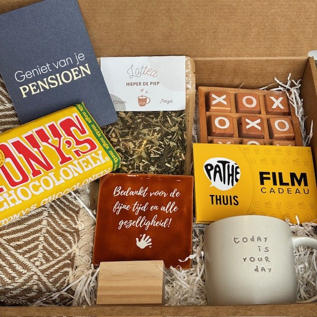 Cadeaubox pensioen groot