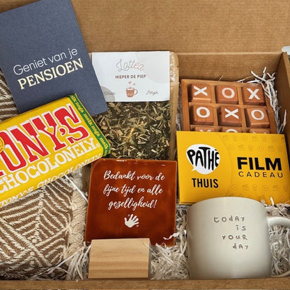 Cadeaubox pensioen groot