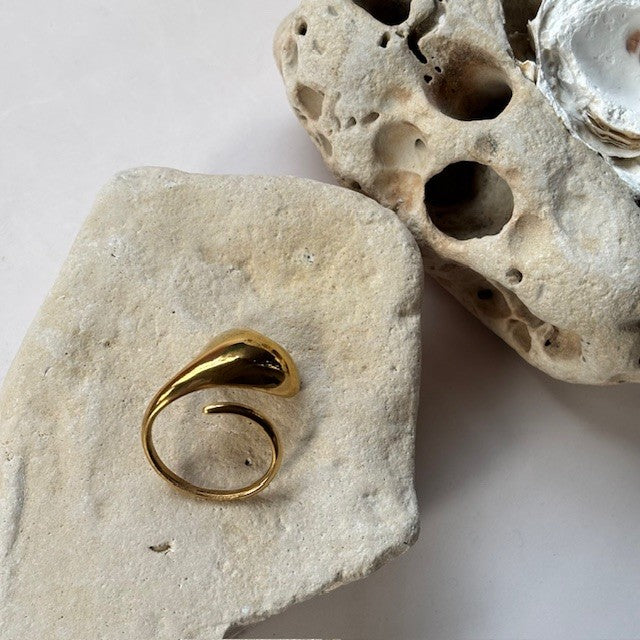 Ring hearts stainless steel