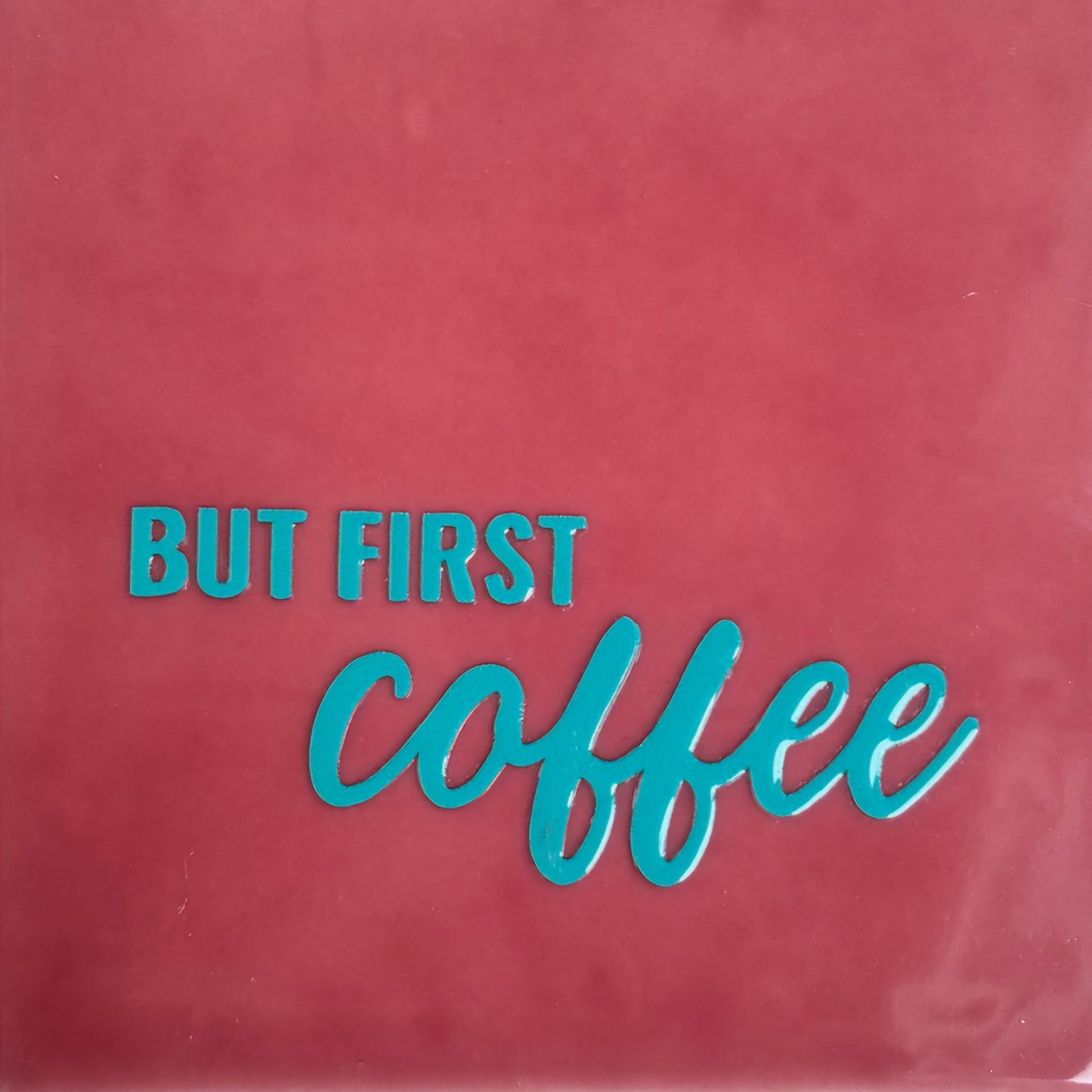 Tegel: But first coffee