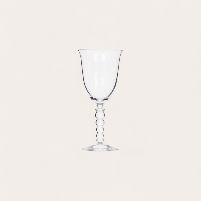 Water-/wijnglas bolvoet