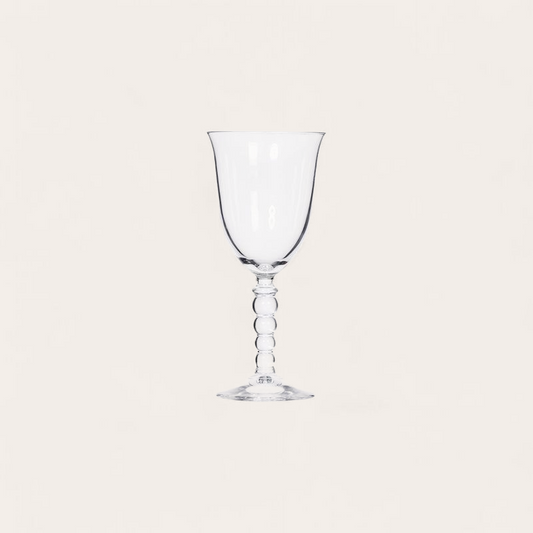 Water-/wijnglas bolvoet