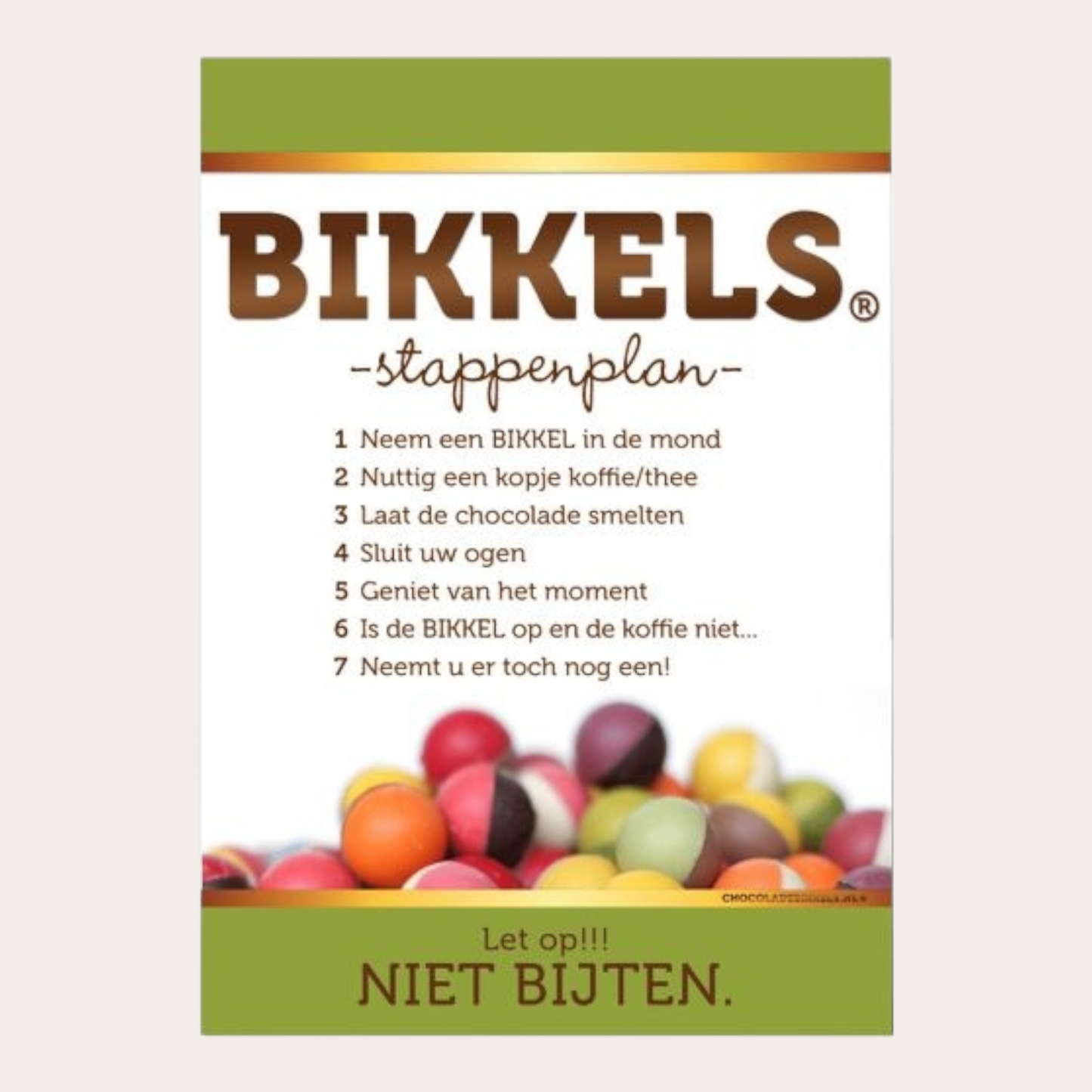 Bikkels chocolade ballen