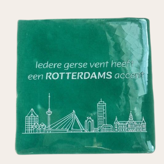 Tegel: Iedere gerse vent heeft een Rotterdams accent
