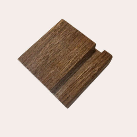 Houten tegeltjes standaard: Naturel