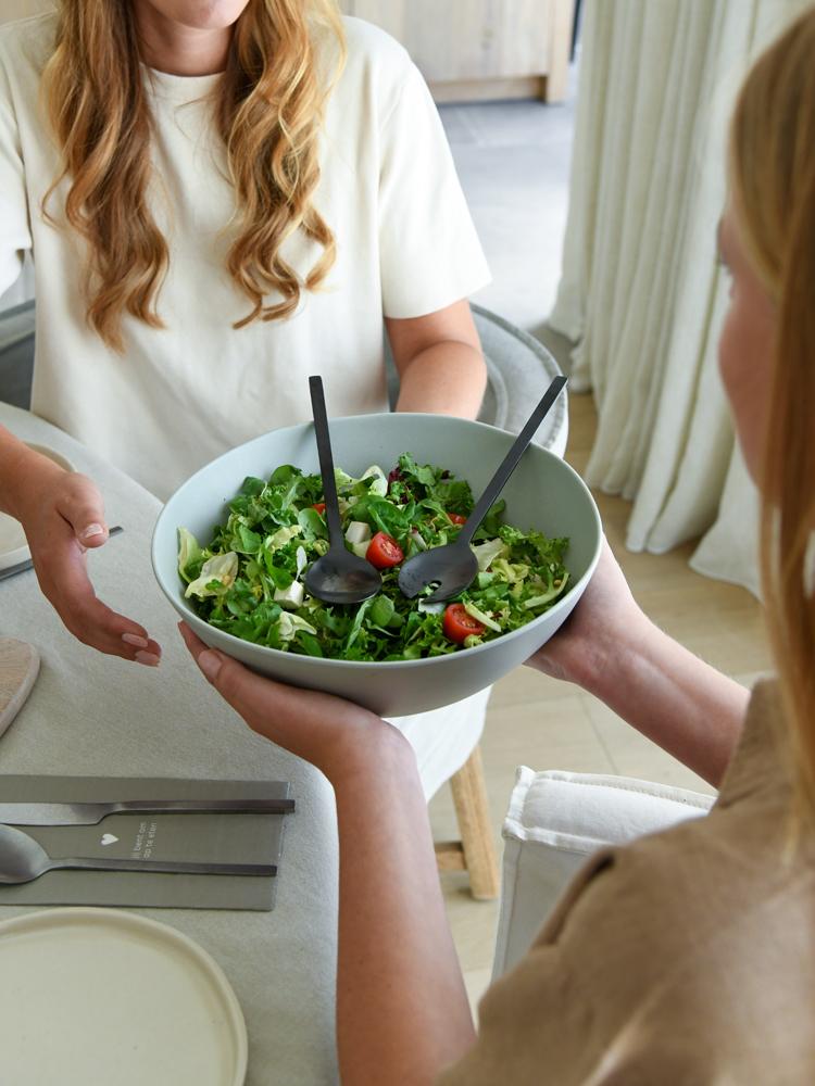 Salade bestek Charlot zwart