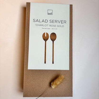 Salade bestek Charlot Rose Gold