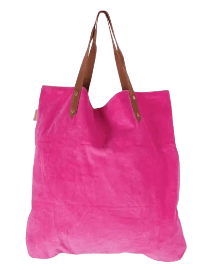 Tas: Shopper velvet rose