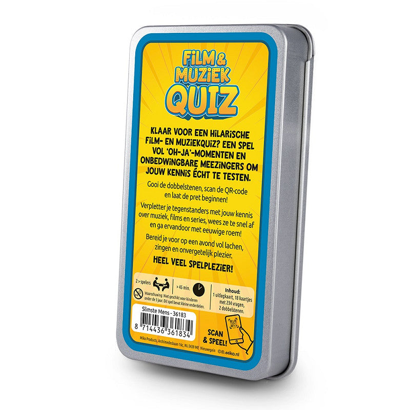 Film & Muziek Quiz - Slimste Mens