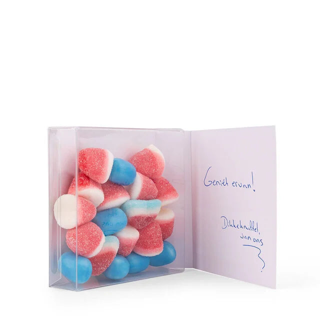 Snoepkaart – Gefeliciteerd!