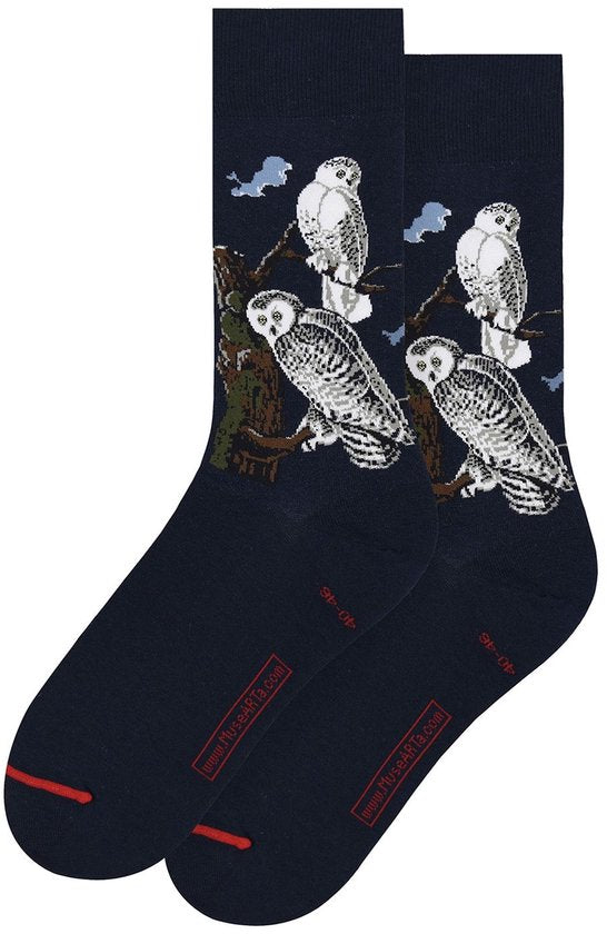 MuseArta Sokken – John James Audubon Snowy Owl