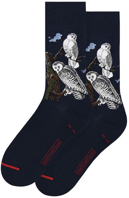 MuseArta Sokken – John James Audubon Snowy Owl