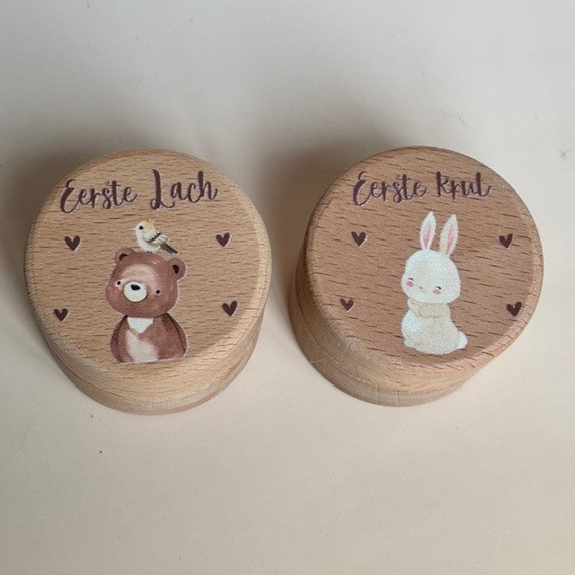 Houten doosje – “Eerste Krul”