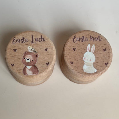 Houten doosje – “Eerste Krul”