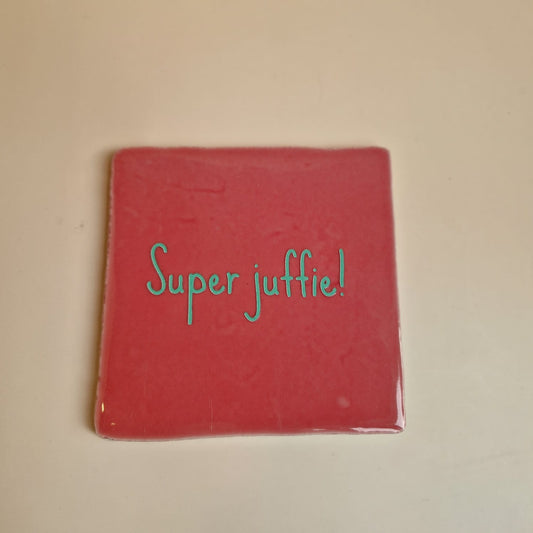 Tegel: Super juffie