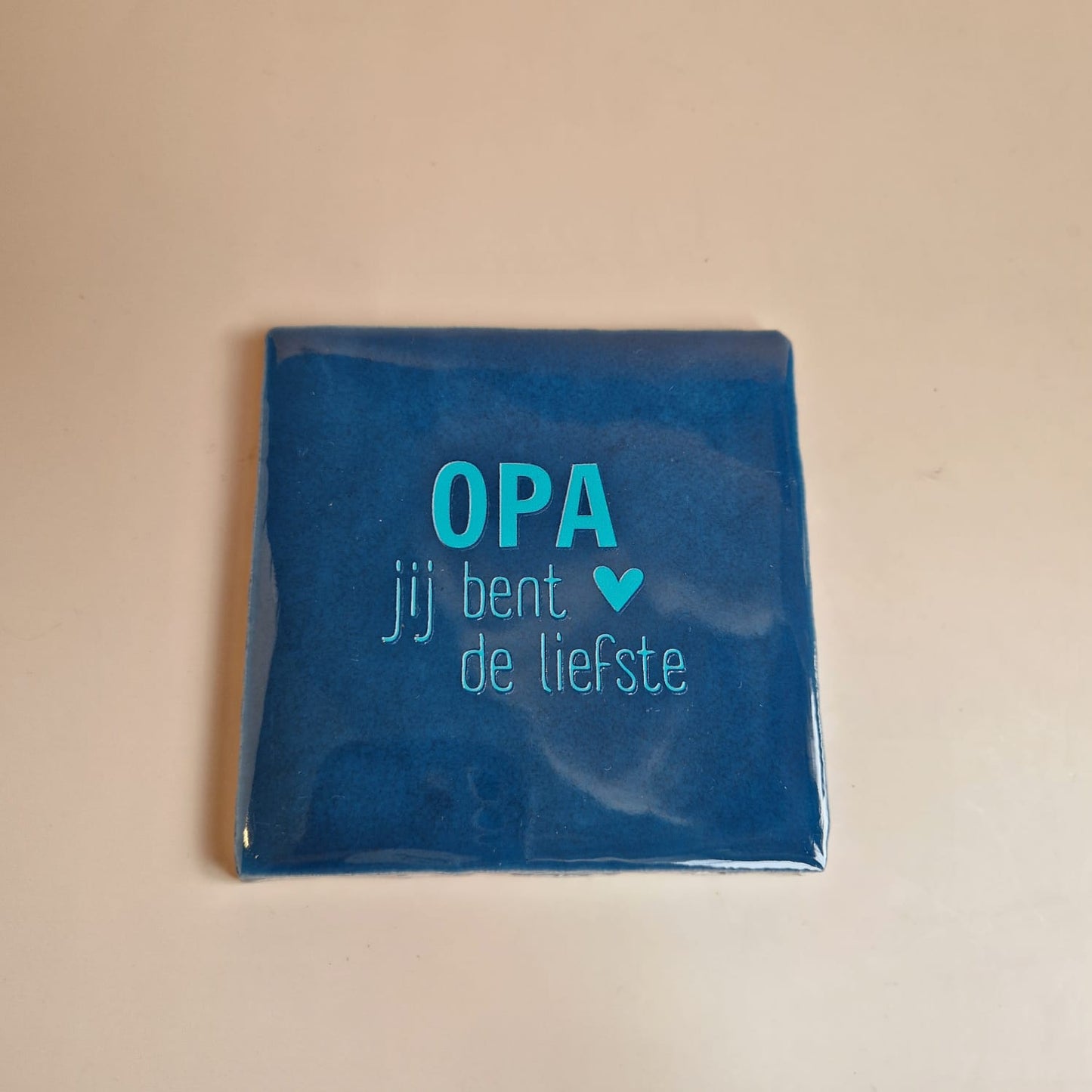 Tegel: Opa, jij bent de liefste