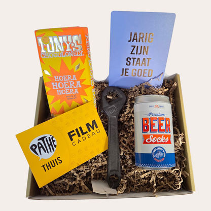 Relax en Cheers Cadeaubox – Voor Hem