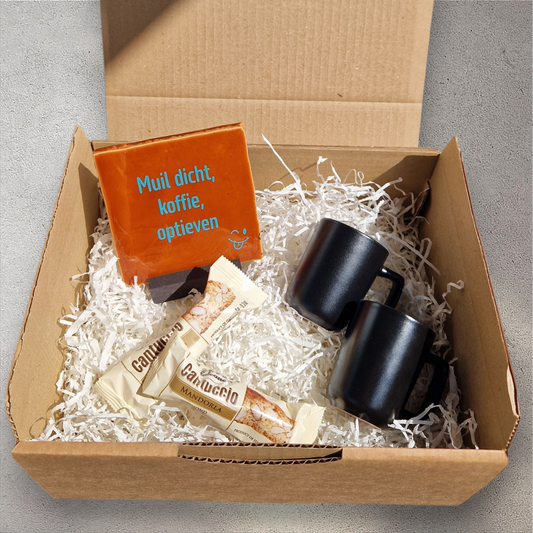 Cadeaubox Koffie & Knipoog